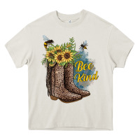 Cream Bee Kind Heavy Core Tee - JahusDesignShop