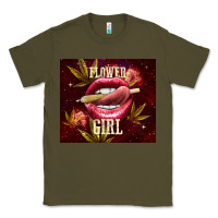 Army Green flower girl Classic Tee - TumblerDesignByShophia
