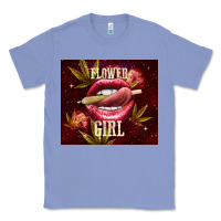 Colony Blue flower girl Classic Tee - TumblerDesignByShophia