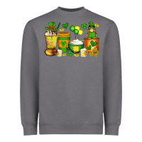 Storm st patrick's day coffee cups with gnome Heavyweight Sweatshirt - Artiststas