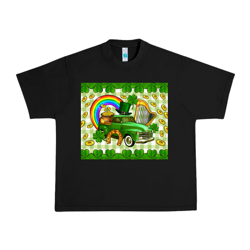 St. Patrick's Truck Urban Heavy Tee by CowGirlArtShop | Teevron