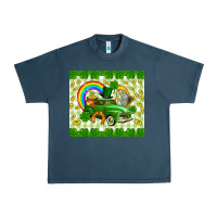 Midnight Navy St. Patrick's truck Urban Heavy Tee - CowGirlArtShop