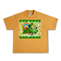 Peanut Butter St. Patrick's truck Urban Heavy Tee - CowGirlArtShop