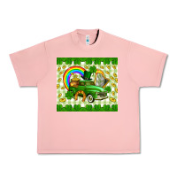 Salmon St. Patrick's truck Urban Heavy Tee - CowGirlArtShop