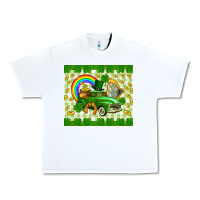 White St. Patrick's truck Urban Heavy Tee - CowGirlArtShop
