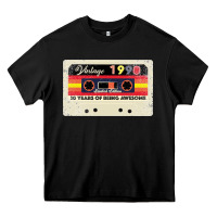 Black 30th birthday 30 years 1990 retro tape cassette Heavy Core Tee - Bettercallsaul