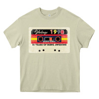 Mossy 30th birthday 30 years 1990 retro tape cassette Heavy Core Tee - Bettercallsaul