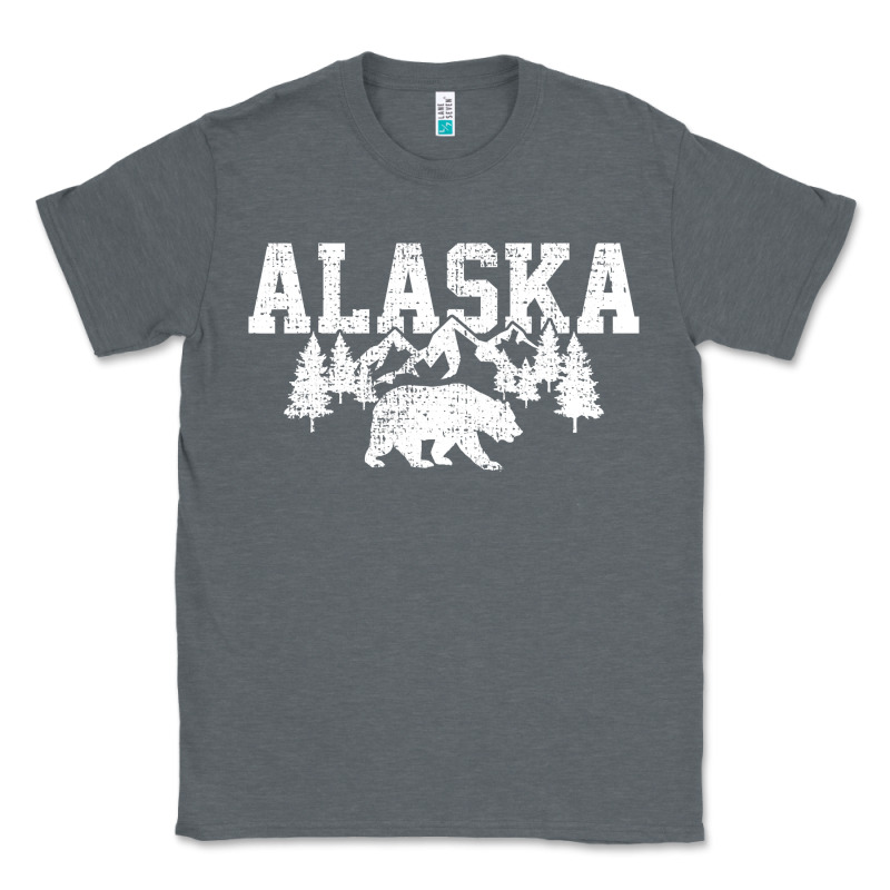 Alaska Mountains Forest Hunting Usa Classic Tee by longCreatives | Teevron