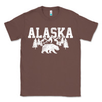 Chestnut Alaska Mountains Forest Hunting Usa Classic Tee - longCreatives