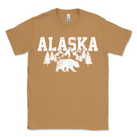 Toasted Coconut Alaska Mountains Forest Hunting Usa Classic Tee - longCreatives