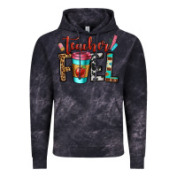 Cloud Black teacher fuel Vintage Hoodie - OliviaCreatesArt