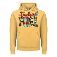 Vintage Mustard teacher fuel Vintage Hoodie - OliviaCreatesArt