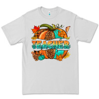 Dove Grey Teacher pumpkin Premium Tee - NancyCooperArtShop