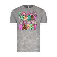 Cloud Rock Don't worry be happy Easter Day Vintage Tee - HowdyJamesFarm