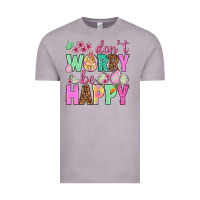 Vintage Zinc Don't worry be happy Easter Day Vintage Tee - HowdyJamesFarm