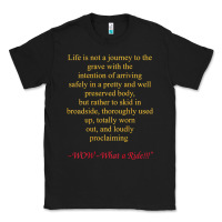 Black Life Is Not A Journey To The Grave With The Intention Classic Tee - longCreatives