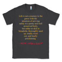 Smoke Life Is Not A Journey To The Grave With The Intention Classic Tee - longCreatives