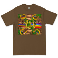 Cacao st patricks day horseshoe shamrock rainbow gold Premium Tee - RanaPortraitStore