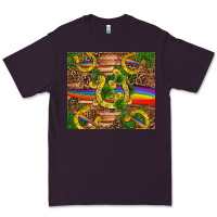 Plum st patricks day horseshoe shamrock rainbow gold Premium Tee - RanaPortraitStore