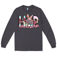 Smoke Easter Day Hop bunny Long Sleeve Tee - OliviaCreatesArt