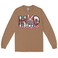 Toasted Coconut Easter Day Hop bunny Long Sleeve Tee - OliviaCreatesArt