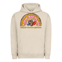 Pigment French Oak back to school rainbow hello fourth grade Urban Hoodie - AdoDesignShop