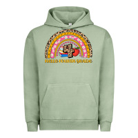 Pigment Oil Green back to school rainbow hello fourth grade Urban Hoodie - AdoDesignShop