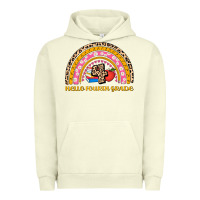 Pigment Pistachio back to school rainbow hello fourth grade Urban Hoodie - AdoDesignShop