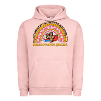 Pigment Salmon back to school rainbow hello fourth grade Urban Hoodie - AdoDesignShop
