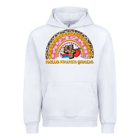 White back to school rainbow hello fourth grade Urban Hoodie - AdoDesignShop