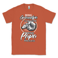 Copper being grandpa is an honor being papa is priceless, gift dad Classic Tee - longCreatives
