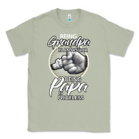 Matcha being grandpa is an honor being papa is priceless, gift dad Classic Tee - longCreatives