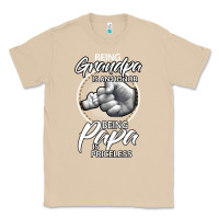 Mushroom being grandpa is an honor being papa is priceless, gift dad Classic Tee - longCreatives