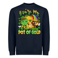 Navy you're my pot of gold Heavyweight Sweatshirt - Artiststas