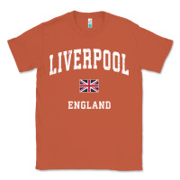 Copper Liverpool England Vintage Athletic Sports Design Classic Tee - longCreatives