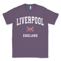 Lavender Liverpool England Vintage Athletic Sports Design Classic Tee - longCreatives
