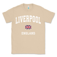 Mushroom Liverpool England Vintage Athletic Sports Design Classic Tee - longCreatives