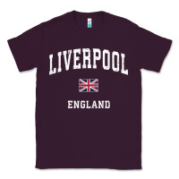 Plum Liverpool England Vintage Athletic Sports Design Classic Tee - longCreatives