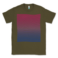 Army Green Bisexual Pride Subtle Bi Classic Tee - longCreatives