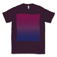 Plum Bisexual Pride Subtle Bi Classic Tee - longCreatives