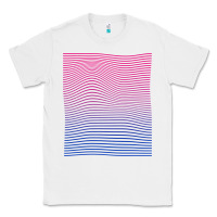 White Bisexual Pride Subtle Bi Classic Tee - longCreatives