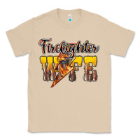 Firefighter Wife Lightning Bolt Classic Tee | Teevron