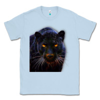 Dusty Blue Black Panther, Big Cat T Classic Tee - longCreatives