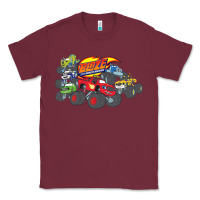 Burgundy Blaze and the Monster Machines and Friends Classic Tee - longCreatives