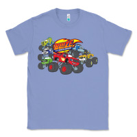 Colony Blue Blaze and the Monster Machines and Friends Classic Tee - longCreatives