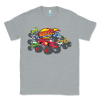 Heather Grey Blaze and the Monster Machines and Friends Classic Tee - longCreatives