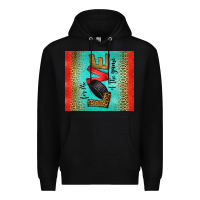 Black for the love of the game ice hockey Premium Hoodie - Jasminsmagicworld