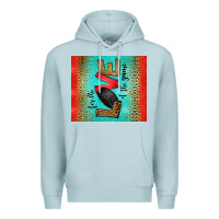 Blue Mist for the love of the game ice hockey Premium Hoodie - Jasminsmagicworld