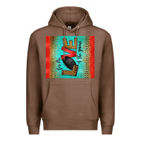 Chestnut for the love of the game ice hockey Premium Hoodie - Jasminsmagicworld