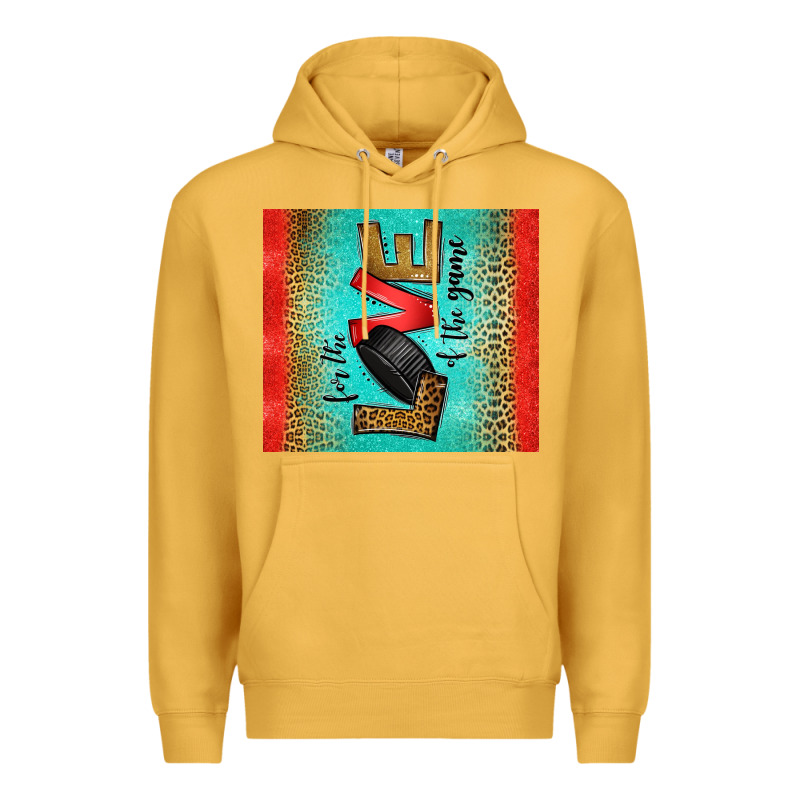 For The Love Of The Game Ice Hockey Premium Hoodie by Jasminsmagicworld | Teevron
